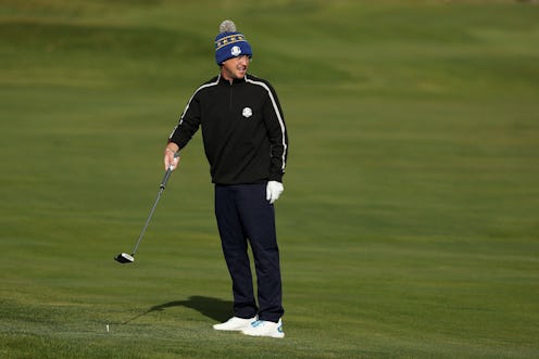 Tom Felton at a golf match in Wisconsin.