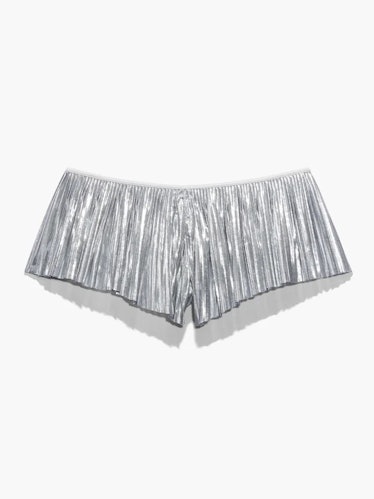 Pleated Lamé Short from Savage X Fenty.