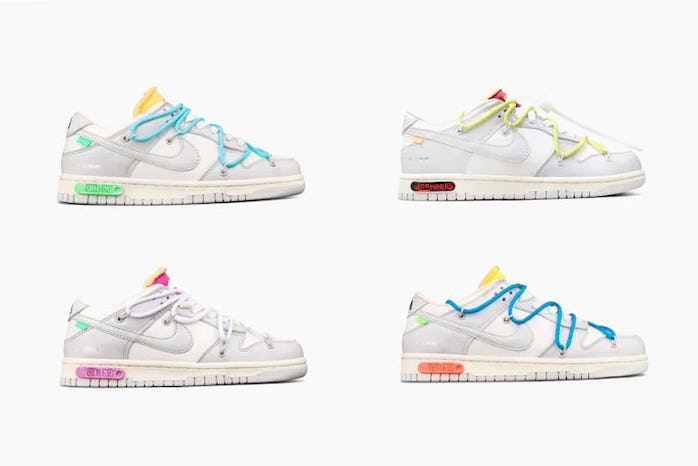 Nike x Off-White "The 50" Dunk Low sneaker