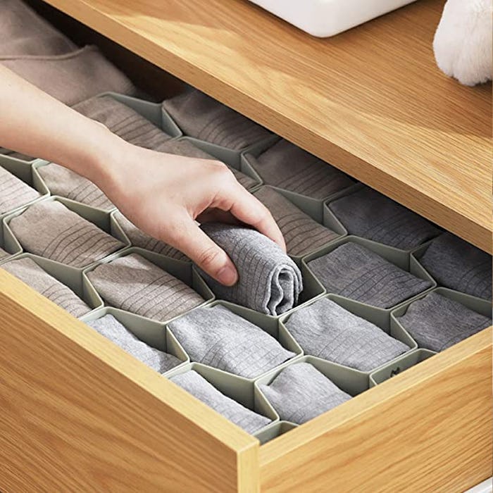 Kocuos Honeycomb Drawer Organizer
