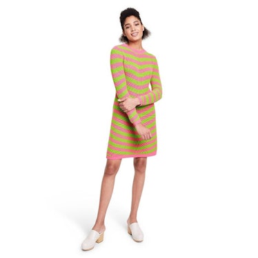 Striped Long Sleeve Sweater Dress - Victor Glemaud x Target