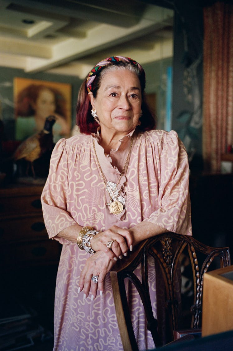 Joan Quinn at home in L.A.