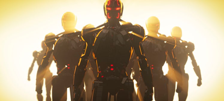 The Ultron army seen at the end of What If...? Episode 7