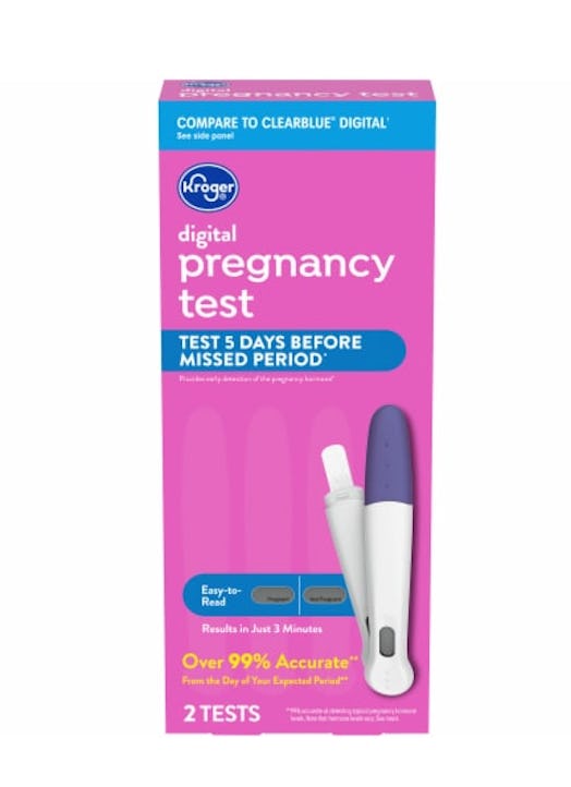 Product image for Kroger pregnancy test