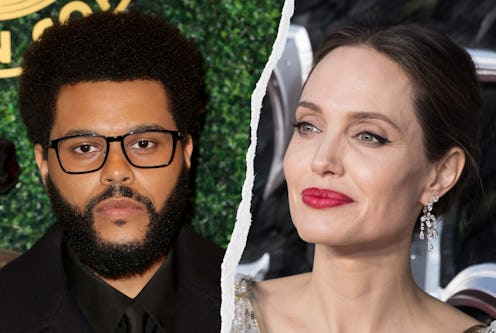 The Weeknd and Angelina Jolie