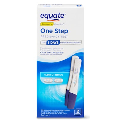 Product image for Equate pregnancy test