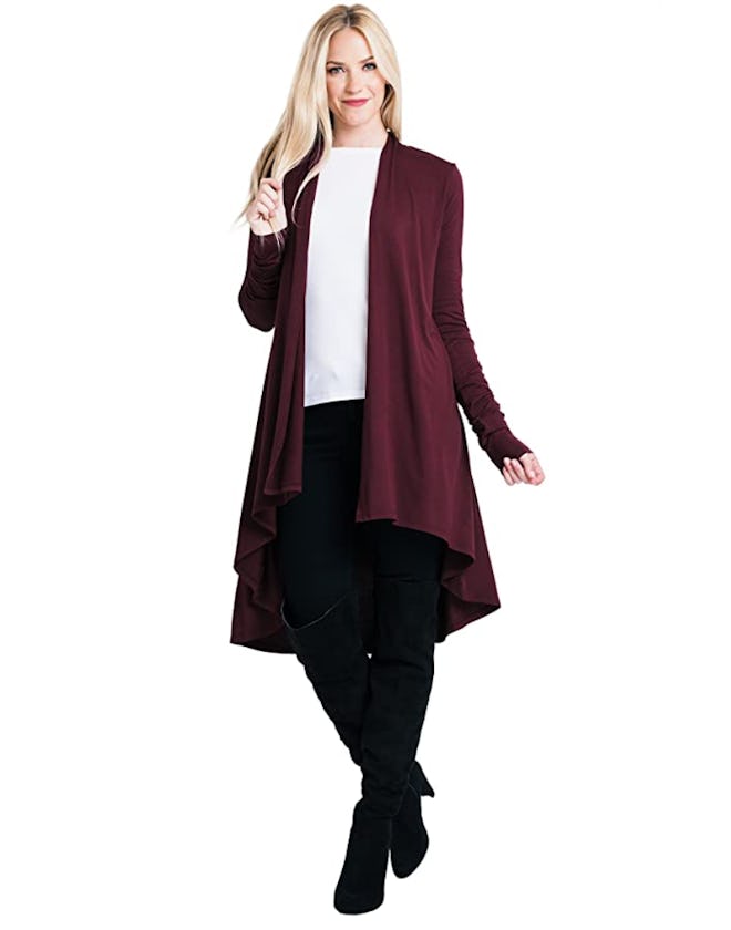 ReneeC Open Duster Cardigan 