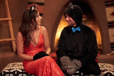 The Bachelor Halloween costume: Connor Brennan in his cat onesie