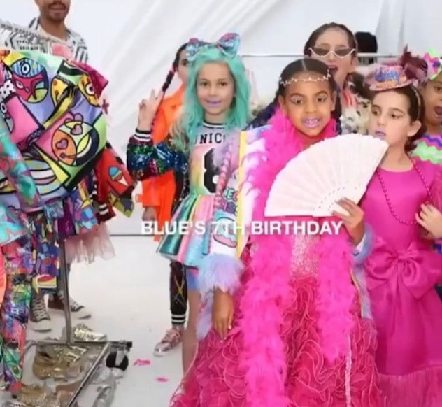 Blue Ivy celebrates her 7th birthday. 