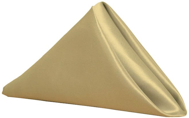Your Chair Covers Satin Cloth Napkins (10-Pack)