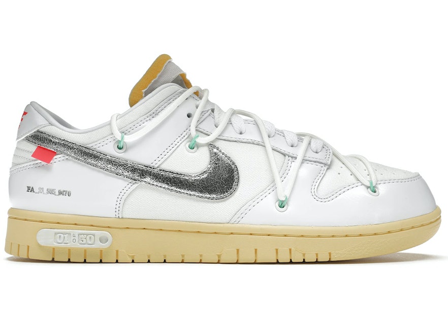 Nike Dunk Low Off-White Lot 32 Raffles and Release Date