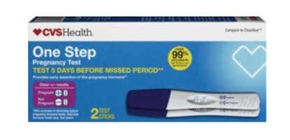 Product image for CVS pregnancy test