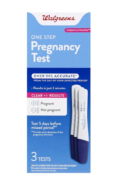 Product image for Walgreens pregnancy test
