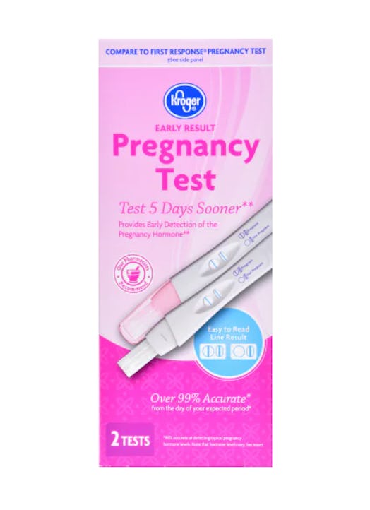 Product image for Kroger pregnancy test