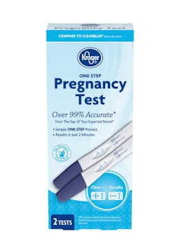 Product image for Kroger pregnancy test