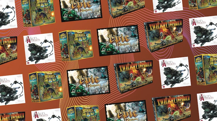 a collection of some of the best 4x board games
