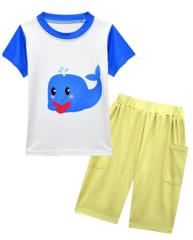Baby JJ tshirt & shorts costume for toddlers