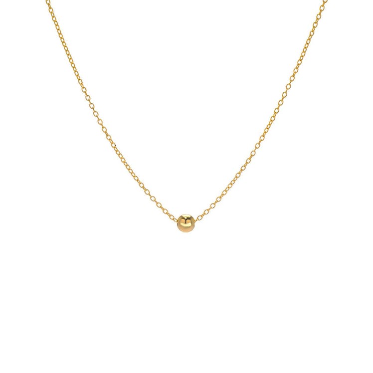 Classic gold-filled necklace from BYCHARI.