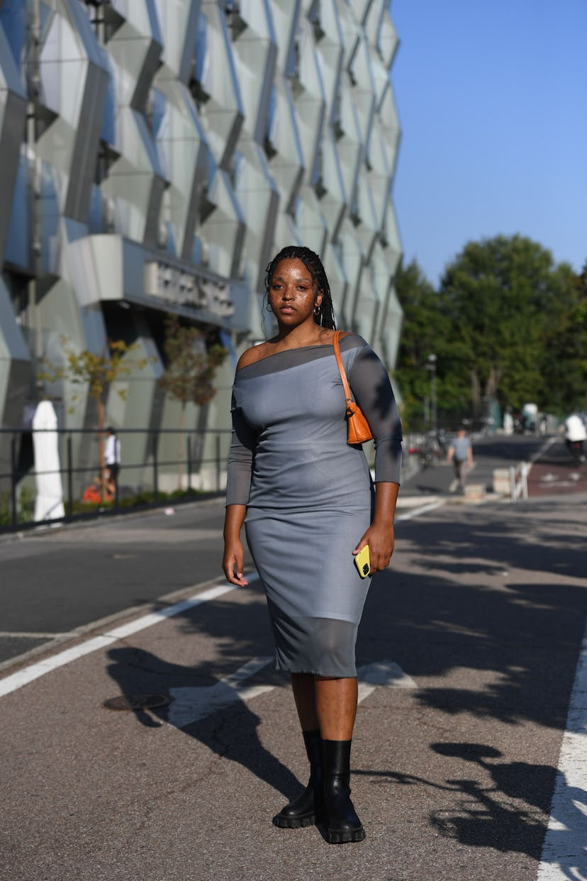 Street style at Milan Fashion Week Spring 2020.