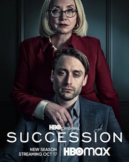 Kieran Culkin as Roman Roy and J. Smith-Cameron as Gerri Kellman in 'Succession' Season 3