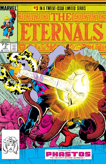 phastos eternals marvel comics 1985 cover