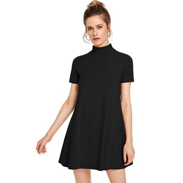 Milumia Mock Neck T-Shirt Dress