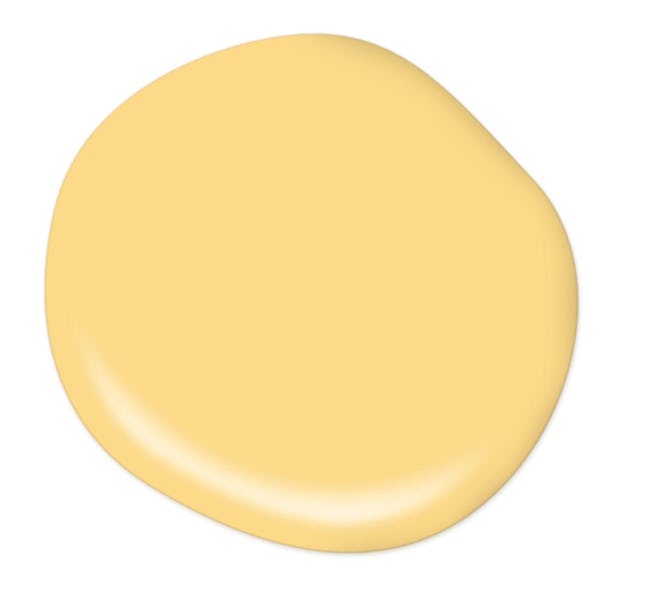 Surfboard Yellow Matte Interior Peel and Stick Paint Color Sample Swatch