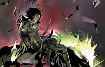 Nightmare sitting atop his throne in Loki Vol. 3 #1