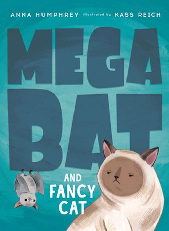 'Megabat and Fancy Cat' by Anna Humphrey, illustrated by Kass Reich