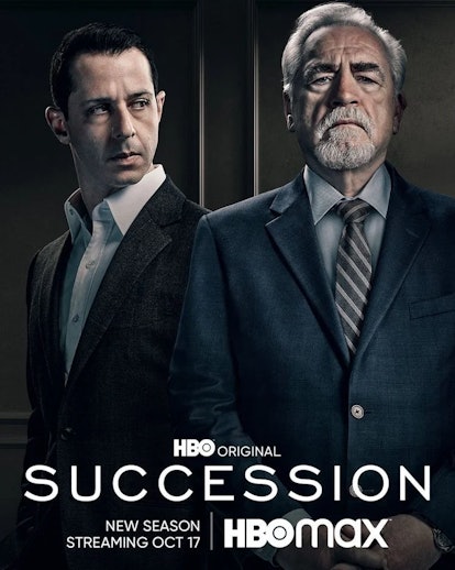 Brian Cox as Logan Roy and Jeremy Strong as Kendall Roy in 'Succession' Season 3
