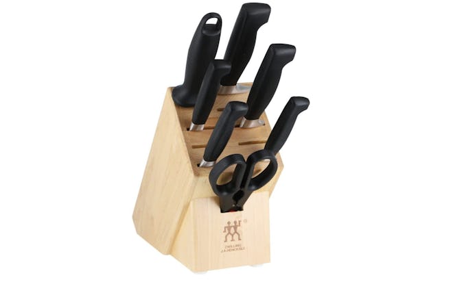 ZWILLING Four Star Anniversary Knife Block Set (8 Pieces) 
