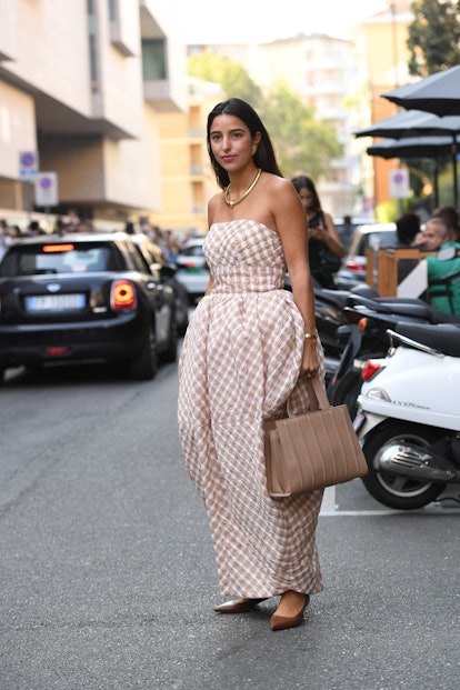 Street style at Milan Fashion Week Spring 2020.