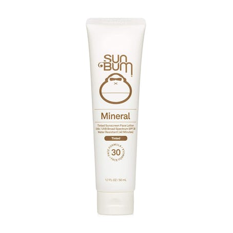 Sun Bum Mineral SPF 30 Tinted Sunscreen Face Lotion 
