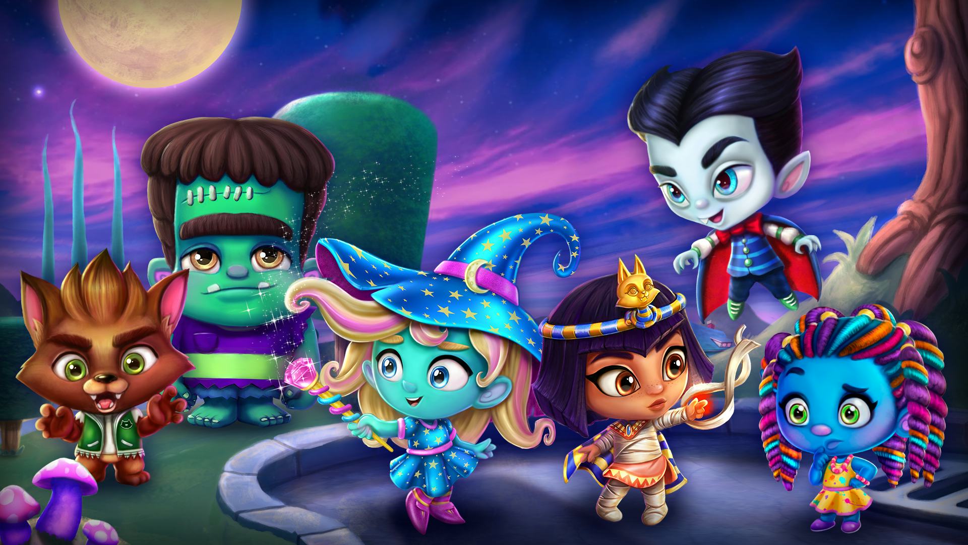 still from netflix halloween movie