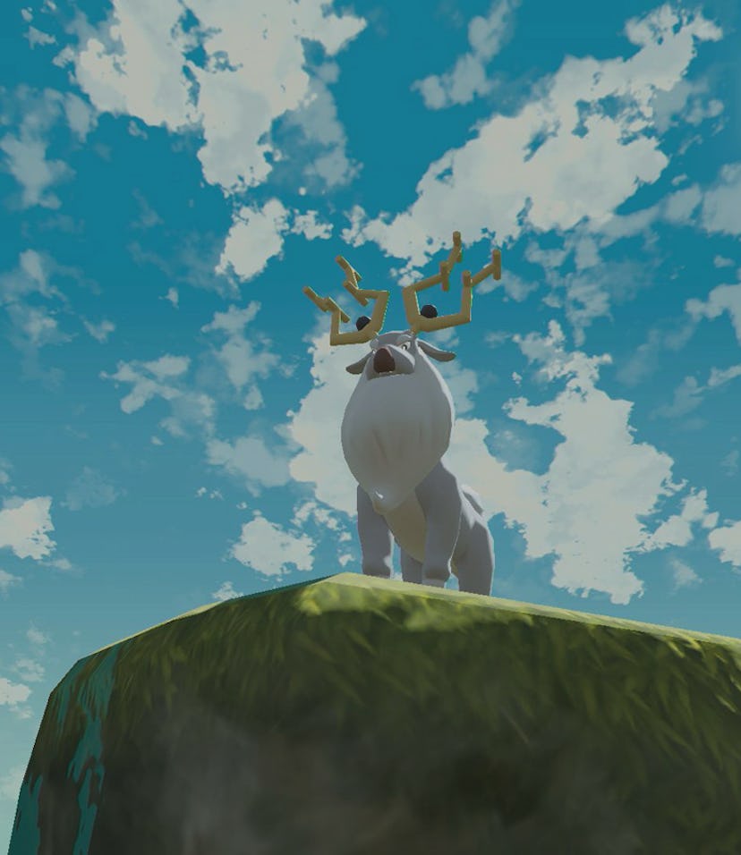 A noble Pokémon in the wild