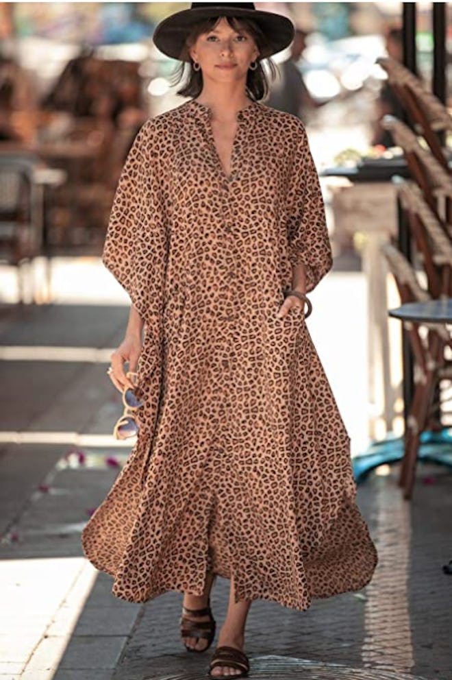 RanRui Button-Down Caftan