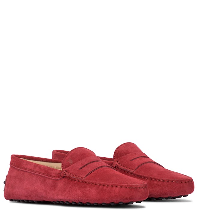 Tod’s Gommino Suede Loafers