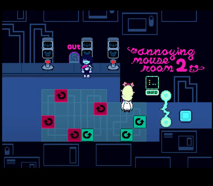 'Deltarune Chapter 2' annoying mouse room: How to solve all 3 puzzles
