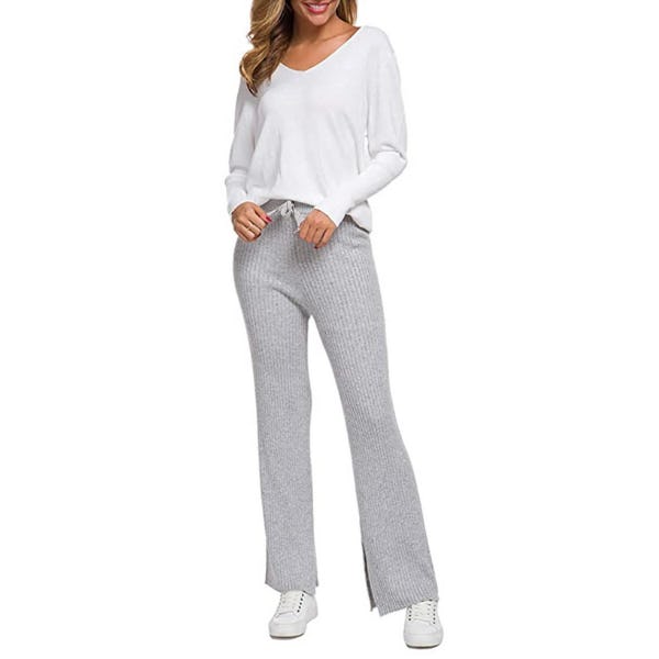 SANGTREE Women&rsquo;s Cashmere Wide-Leg Pants