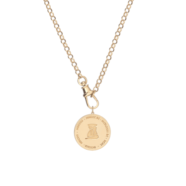 Femme Gold Pendant Necklace Aurate