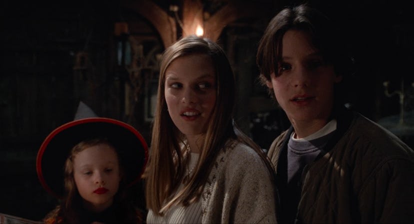 I rewatched Hocus Pocus as a mom and Dani, Allison, and Max (pictured) and their late night hijinx h...