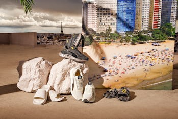 Puma x Neymar Jr. Wild Rider sneakers and Leadcat slides