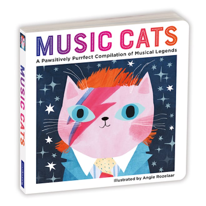 'Music Cats', illustrated by Angie Rozelaar