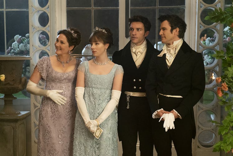 Ruth Gemmell as Lady Violet, Claudia Jessie as Eloise, Jonathan Bailey as Anthony, Luke Thompson as ...