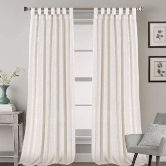 H.VERSAILTEX High Woven Linen Curtain Panels (2-Pack)
