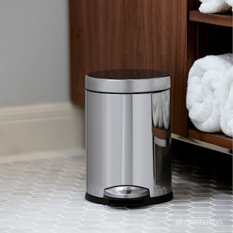 simplehuman Stainless Steel Trash Can