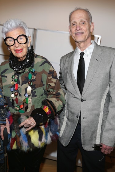 Iris Apfel and John Waters 