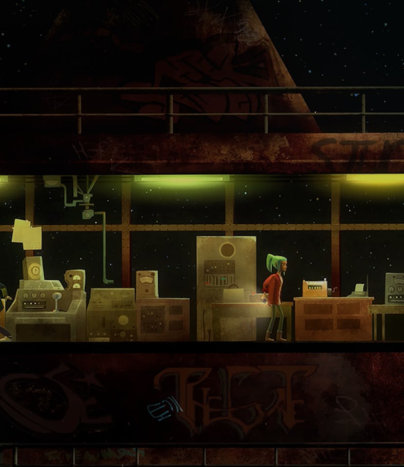 A screenshot of Oxenfree