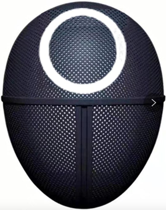 Squid Game Mask With Circle