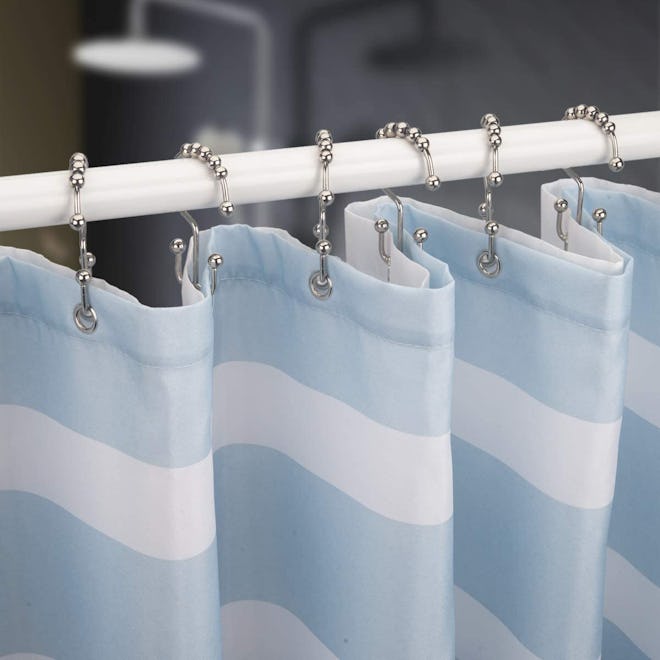 Titanker Shower Curtain Hooks (12 Count)